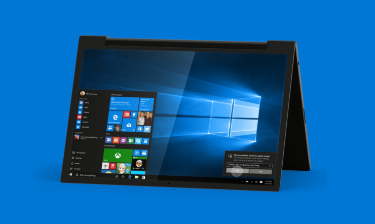 Steeds een aangepaste interface dankzij Continuum in Windows 10