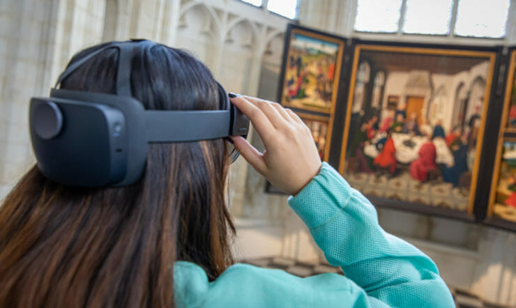 Les maîtres flamands en 3D à l&rsquo;église Saint-Pierre de Louvain