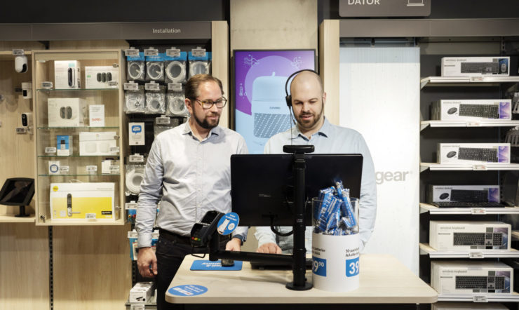 Kjell & Company flyttet sentralbordet til skyen med telefoni i Teams