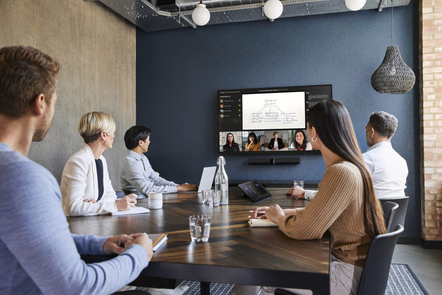 A meeting room