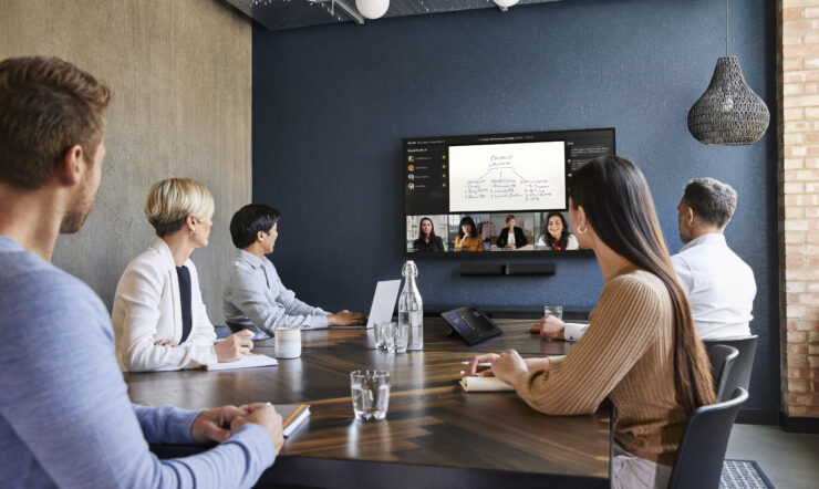 A meeting room