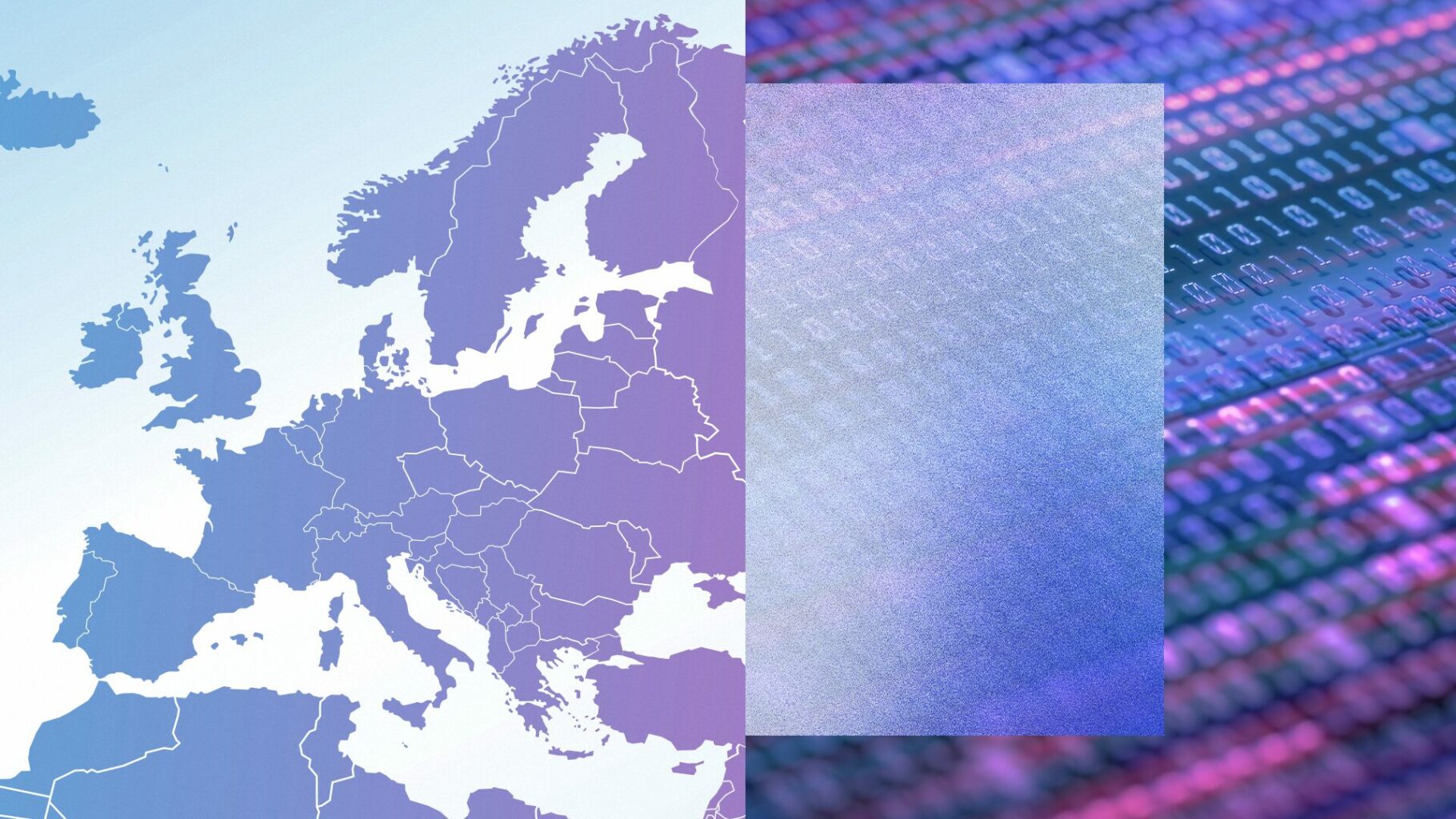 Kuvassa Euroopan kartta